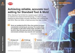 Achieving reliable, accurate tool setting for Standard Tool & Mold